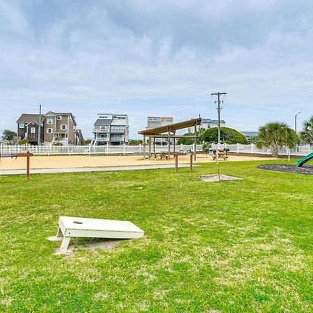 Steps To The Beach Oceanfront Condo With Lanai! North Topsail Beach Ngoại thất bức ảnh