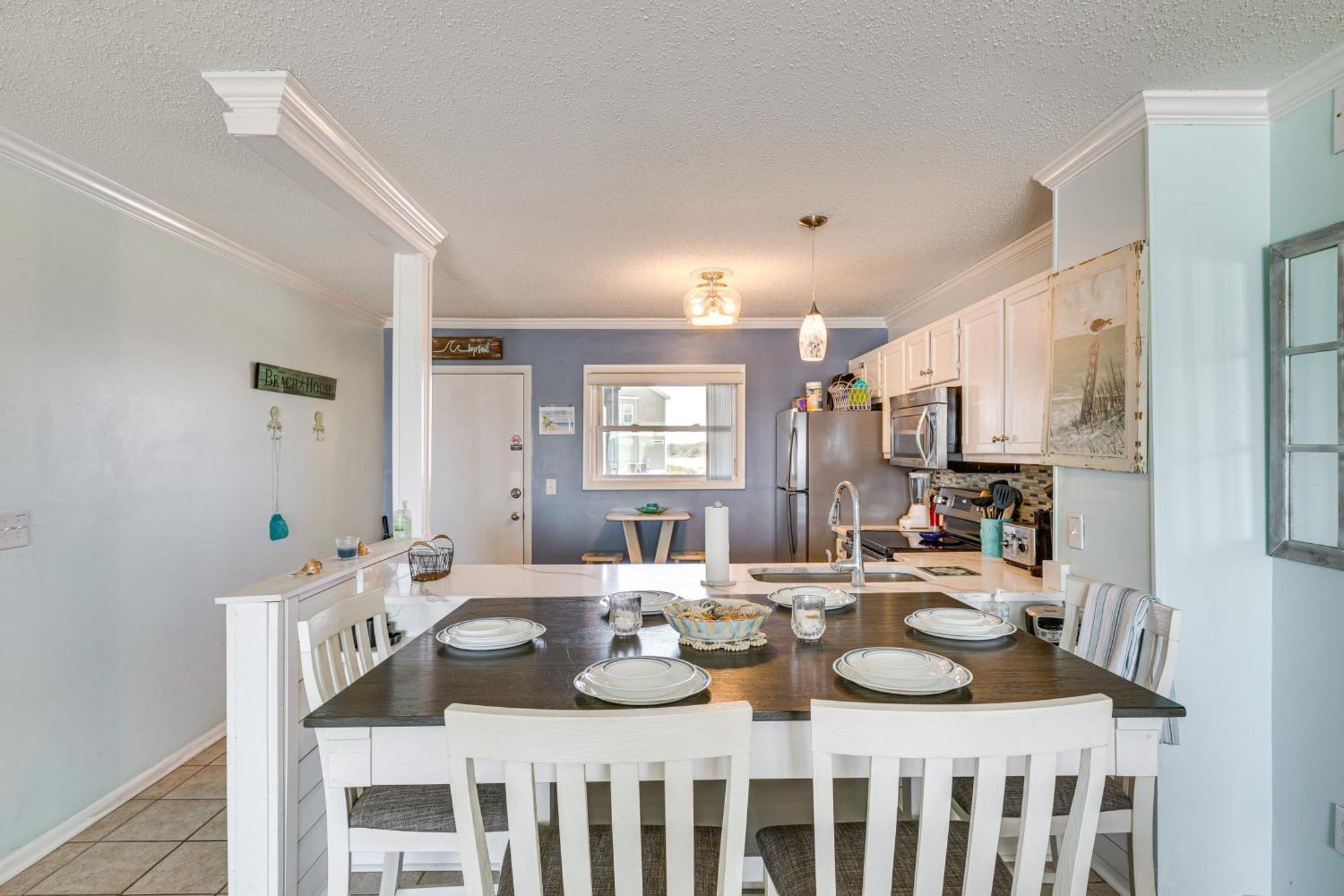 Steps To The Beach Oceanfront Condo With Lanai! North Topsail Beach Ngoại thất bức ảnh