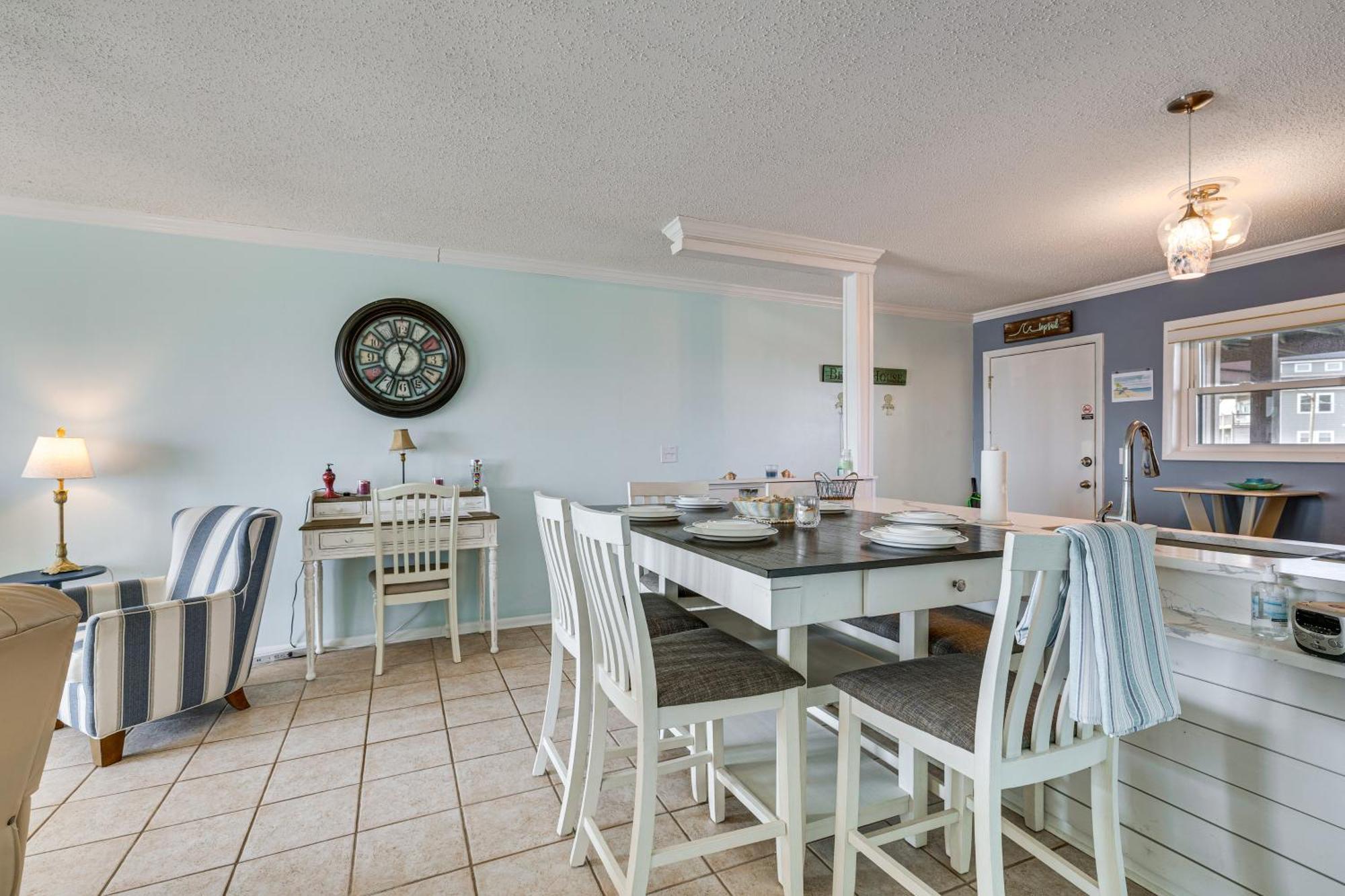 Steps To The Beach Oceanfront Condo With Lanai! North Topsail Beach Ngoại thất bức ảnh