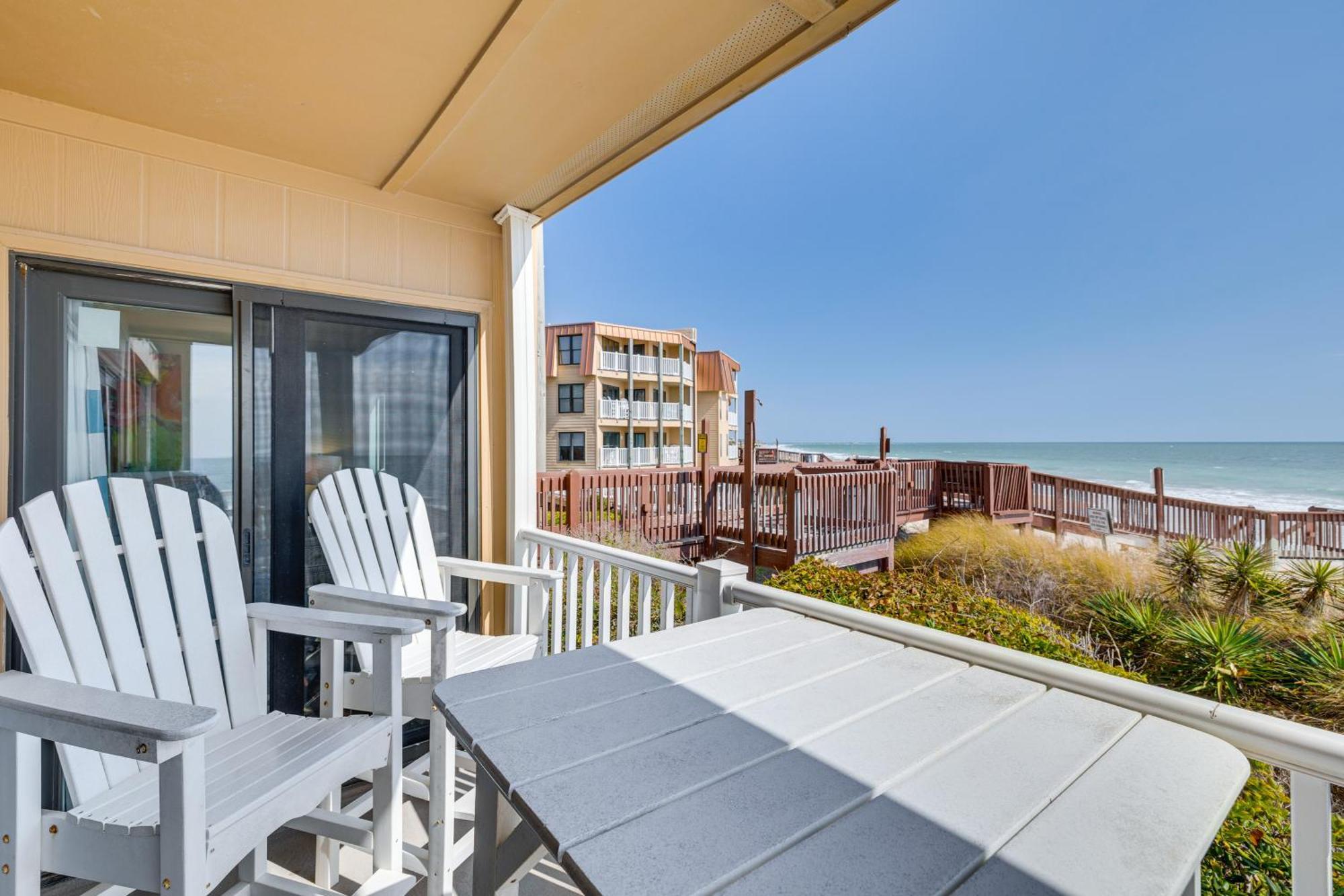 Steps To The Beach Oceanfront Condo With Lanai! North Topsail Beach Ngoại thất bức ảnh