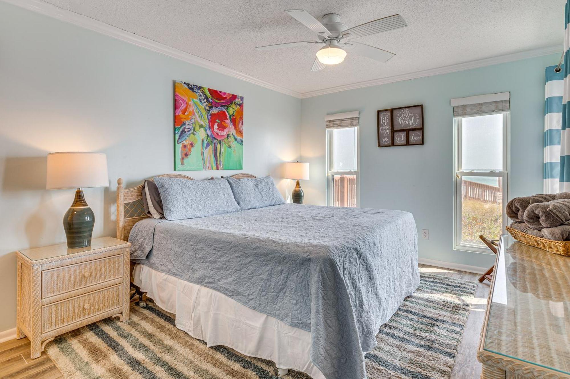 Steps To The Beach Oceanfront Condo With Lanai! North Topsail Beach Ngoại thất bức ảnh