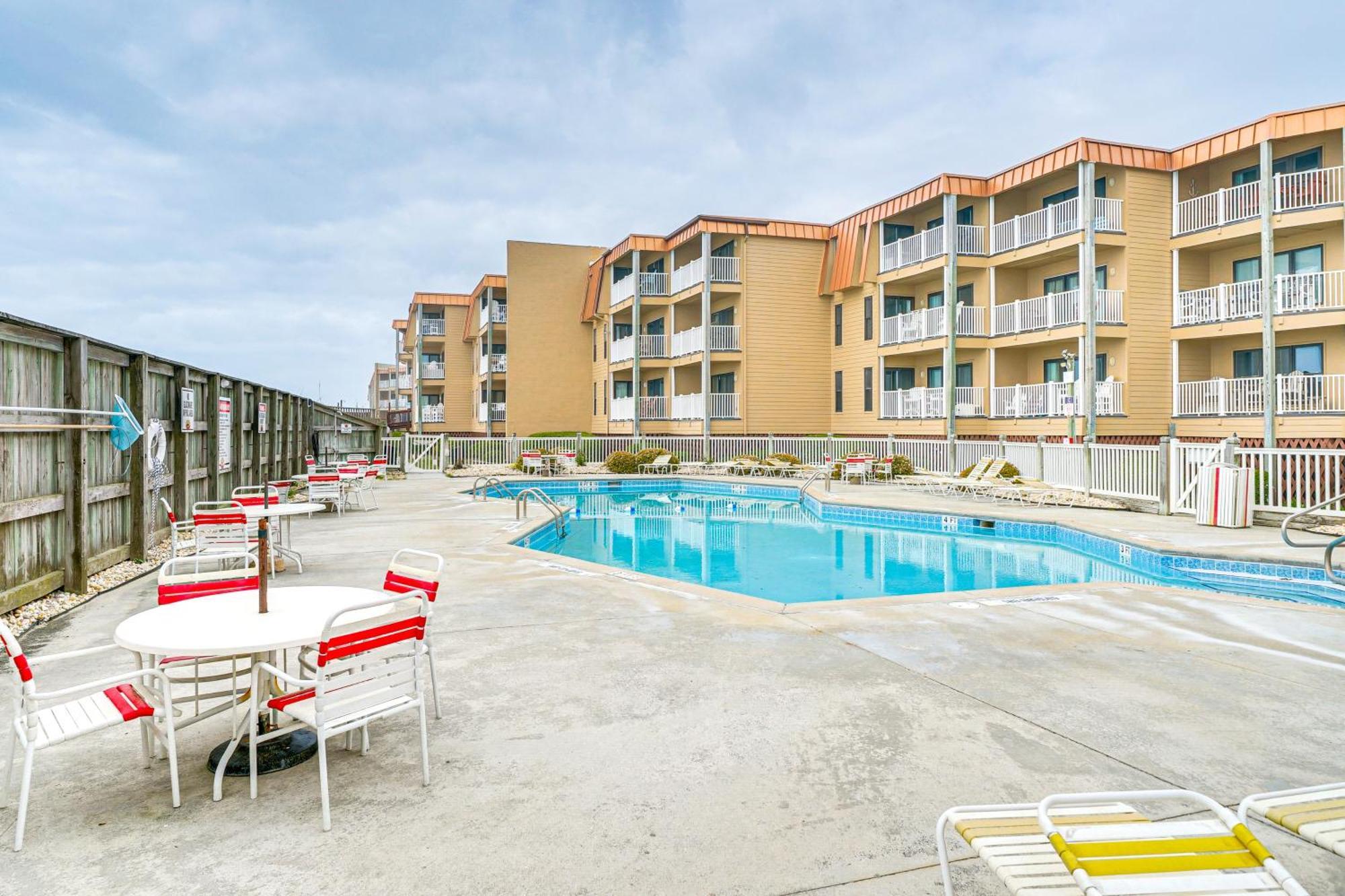 Steps To The Beach Oceanfront Condo With Lanai! North Topsail Beach Ngoại thất bức ảnh