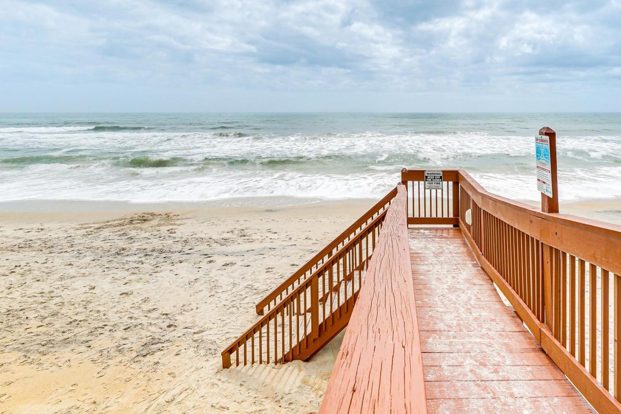 Steps To The Beach Oceanfront Condo With Lanai! North Topsail Beach Ngoại thất bức ảnh