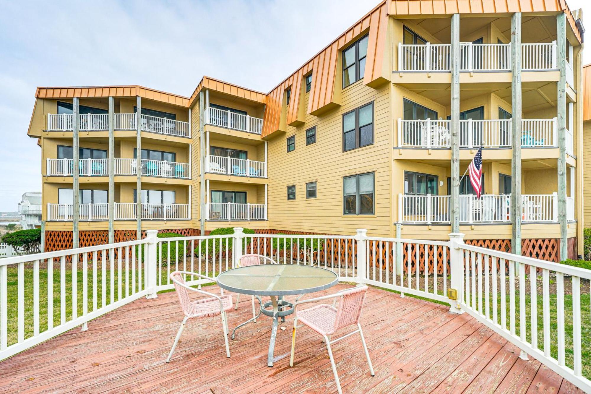 Steps To The Beach Oceanfront Condo With Lanai! North Topsail Beach Ngoại thất bức ảnh