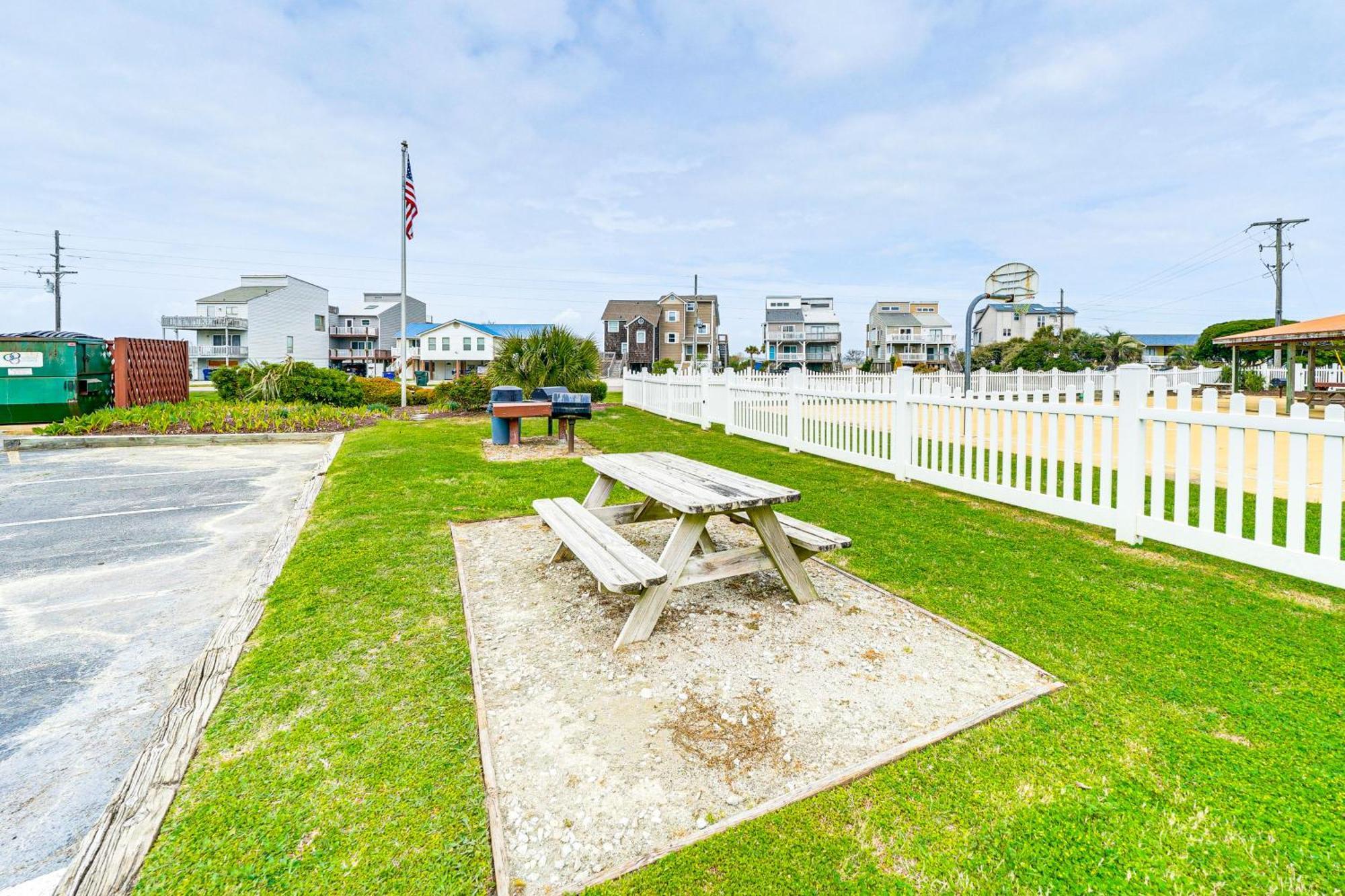 Steps To The Beach Oceanfront Condo With Lanai! North Topsail Beach Ngoại thất bức ảnh