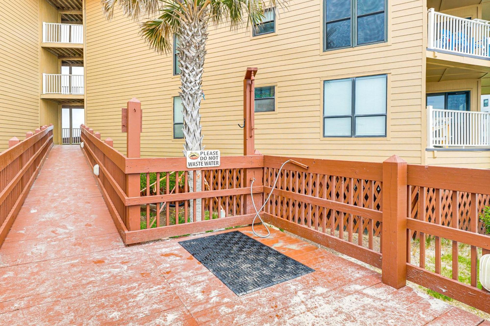 Steps To The Beach Oceanfront Condo With Lanai! North Topsail Beach Ngoại thất bức ảnh